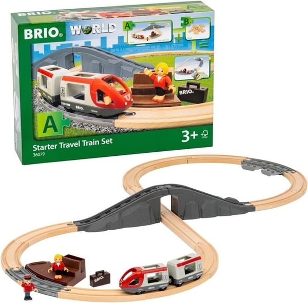 BRIO 8-rejsende bane - Pakke A-7312350360790 - Fra 3 år