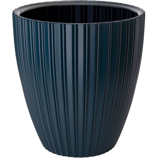 Blomkruka - GARDEN ID - Fancy - 40 x 42 cm - För trädgårdar, balkonger eller inomhus - Petrolblå Blomkruka - GARDEN ID - Fancy - 40 x 42 cm - För trädgårdar, balkonger eller inomhus - Petrolblå