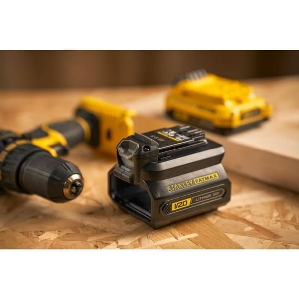 Akkuadapteri - STANLEY FATMAX V20 - SFMCB100-XJ - 18 V:n työkaluille, mallisto 2019