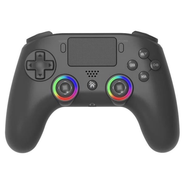 Trådløs controller - SUBSONIC - PS4 - LED - Vibration - Hovedtelefonstik - Sort