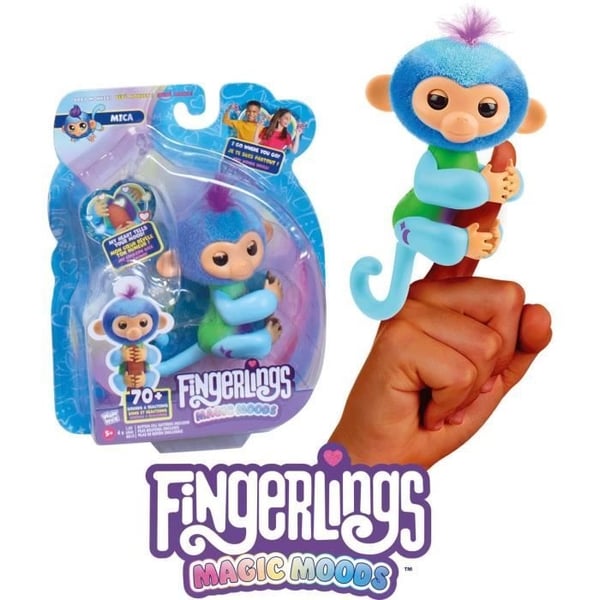 Fingerlings - LANSAY - Magic Moods Mica - Leikkipeli - 5-vuotiaasta alkaen