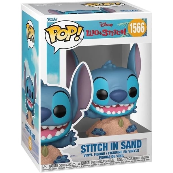 Figur - Funko - Lilo og Stitch - Stitch i Sand - 9 cm - Vinyl - Samling