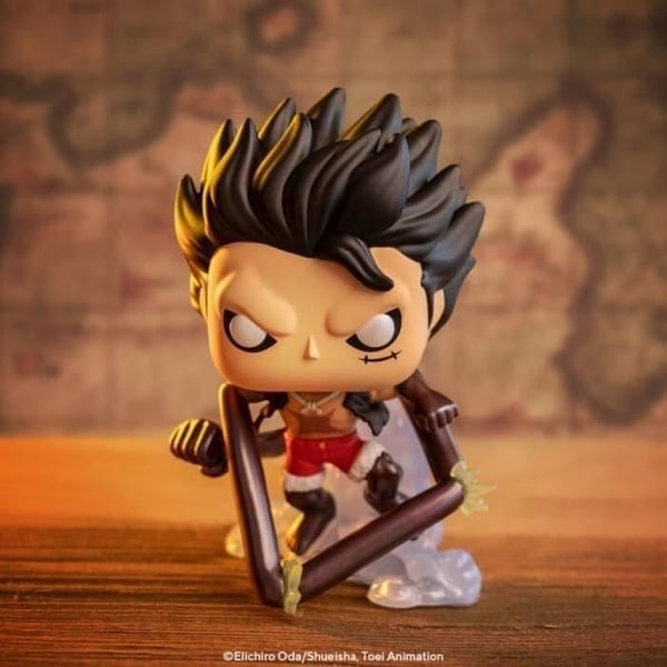 Figur - FUNKO POP - One Piece Animation - Snake-Man Monkey D. Luffy - 1.266