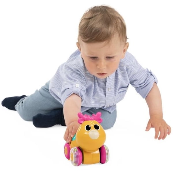 CHICCO - Sprint&go Fawn - Orange og pink - Fra 6 måneder