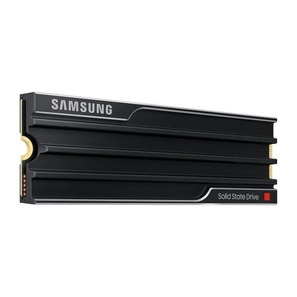 Samsung - Intern SSD - 9100 PRO med NVMe M.2 PCIe 5.0 x4 køleplade - 1 TB - Læsehastighed op til 14.800 MB/s - MZ-VAP1T0CW