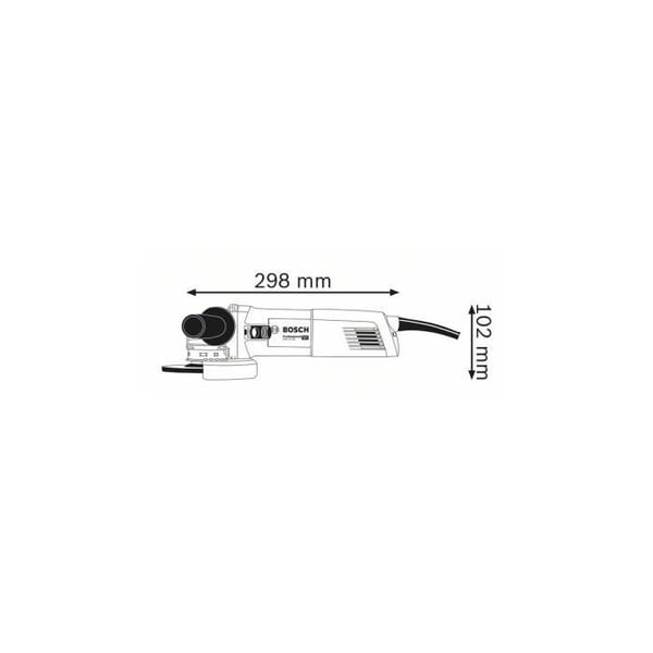 Vinkelsliber - BOSCH PROFESSIONAL - GWX 14-125 - 1400 W - 125 mm skive - Med ledning
