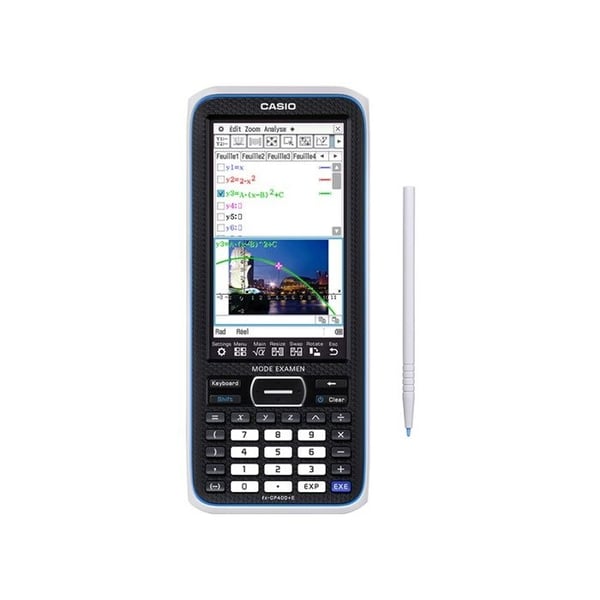 CASIO FX CP 400+E graafinen laskin (koetila) harmaa