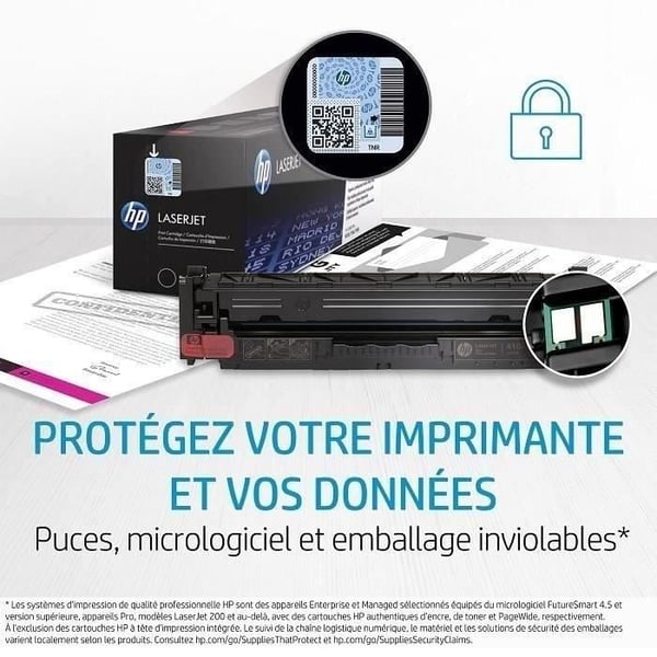 HP 305A (CE410A) sort tonerpatron til LaserJet Pro 300/400 printere - 2200 siders kapacitet