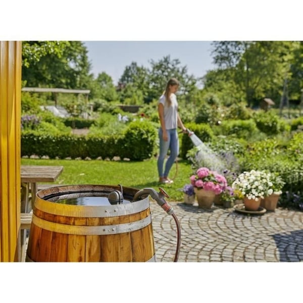 GARDENA Regnvattenpump 4000/1 – 400W – Max flödeshastighet 4000 l/h och maxtryck 1,3 bar – 5 års garantiförlängning