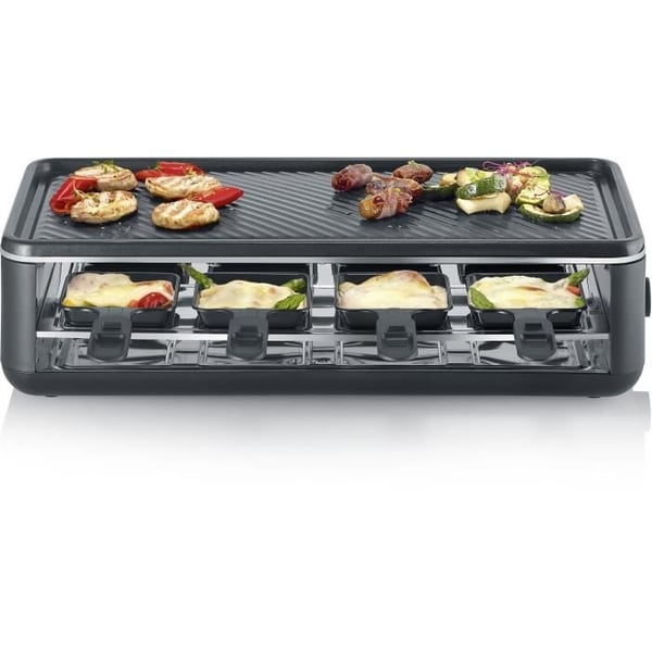 SEVERIN Raclette-maskine - RG2365 - Op til 8 personer - Keramisk belægning - 1300W