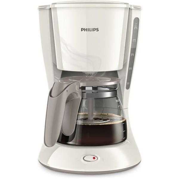 Filterkaffebryggare - PHILIPS - Daily HD7461/00 - 1,2L - Automatisk avstängning - Antidroppsystem