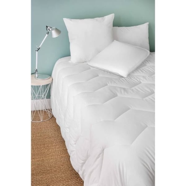 Pude i memoryskum - TOISON D'OR - Paresse Soft - Ekstra blød komfort - 40x60cm - Hvid