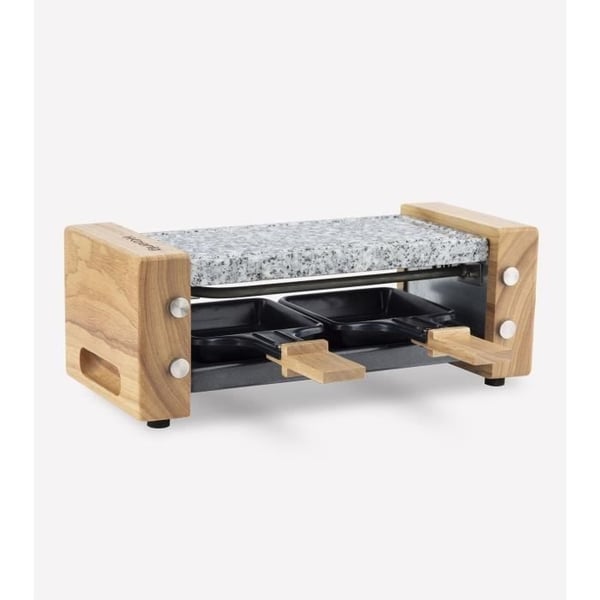 HKoeNIG Raclette-maskine - WOD2 - Op til 2 personer - Stegesten - Trædesign - 350W HKoeNIG Raclette-maskine - WOD2 - Op til 2 personer - Stegesten - Trædesign - 350W