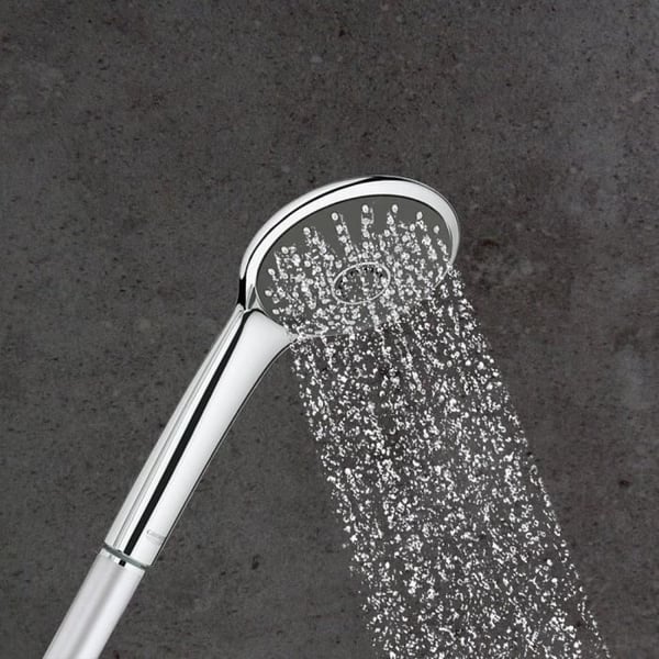 GROHE Vitalio Joy 110 1-jet håndbruser, krom - vandbesparende, dobbeltvægget, kompatibel med vandvarmer