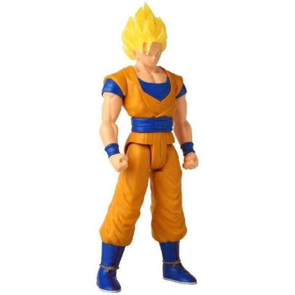 Kæmpefigur Limit Breaker 30 cm Super Saiyan 2 Goku - Gnistrende Goku Lyd og Lys - BANDAI - Dragon Ball Super