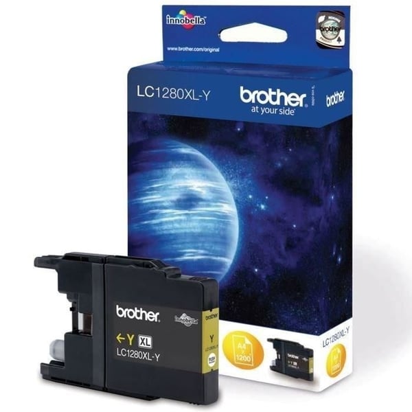 Brother LC1280XL-Y keltainen mustekasetti