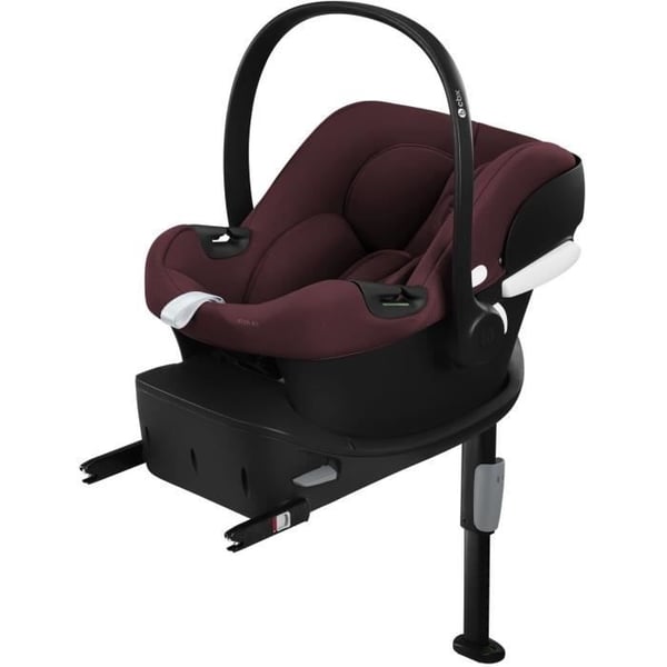 CYBEX Aton B2 I-Size AUTOSÆDE - Én dynamisk base inkluderet - Rød