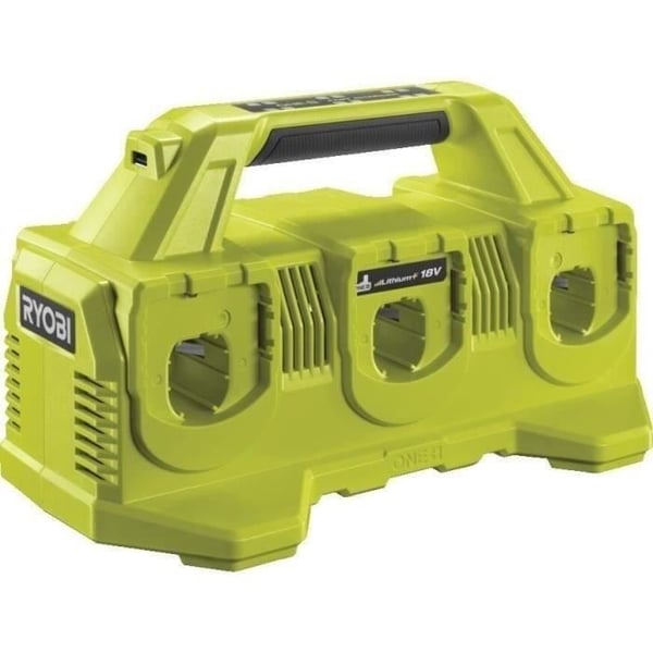 RYOBI - 18 V ONE+ 6-porttinen litium-sekvenssilaturi - Saatavilla - RC18640