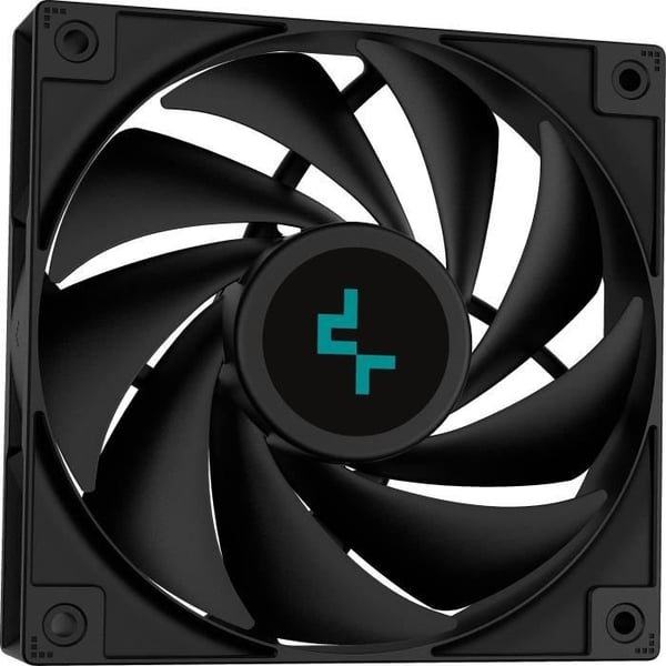 DEEPCOOL - LS720S Zero Dark - Vesijäähdytteinen AIO-suoritin - 3x120mm - Musta