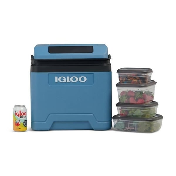 Elektrisk køler - IGLOO - IE25DC - 12 V - Moderne blå - 24 L
