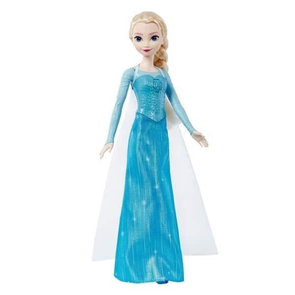 Disney Frost Elsa Syngende Dukke - Sang på 4 Sprog - Alder 3+ - JDX48