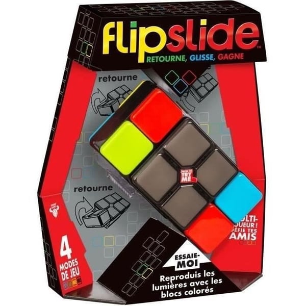 Flipslide - MOOSE TOYS - Elektronisk lyskombinationsspil, med batterier inkluderet