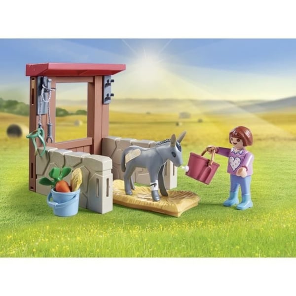 PLAYMOBIL 71471 Dyrlæge med bondegårdsdyr, bondegård, 55 dele, fra 4 år