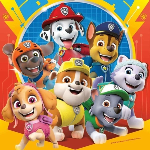 Paw Patrol Børnepuslesæt - Ravensburger - 3x49 brikker - Klar til at redde