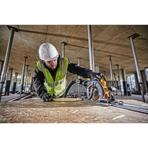 DeWALT DCS579NT-XJ bærbar rundsav 19 cm Sort, Grå, Gul 5800 o/min