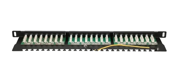 Extralink CAT6 UTP 0.5U | Patchpanel | 24 portar