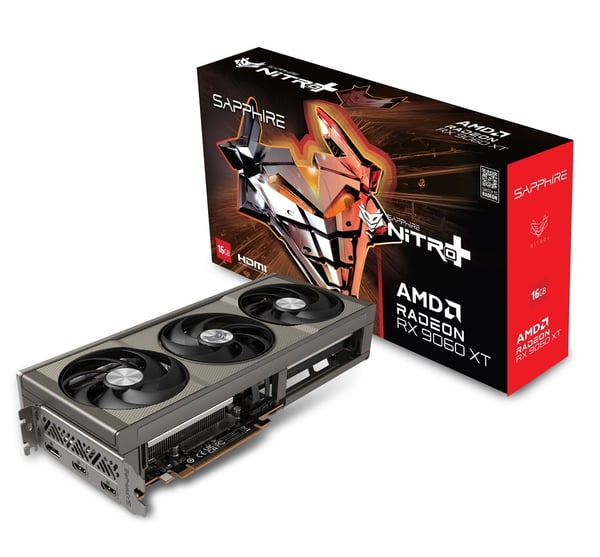 Grafikkort. SAPPHIRE NITRO+ RX 9060 XT GAMING OC 16