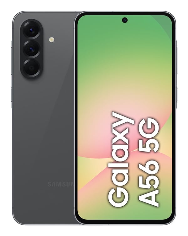 Samsung Galaxy A56 17 cm (6,7") Dual SIM Android 15 5G USB Type-C 8 GB 128 GB 5000 mAh Grafitgrå