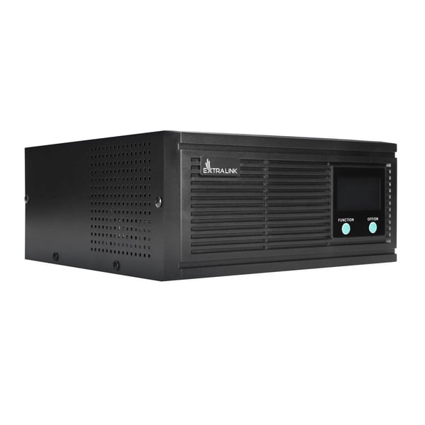 Extralink Piorun 2000VA/1600W | Växelriktare | Ren sinusvåg, 24VDC batterispänning