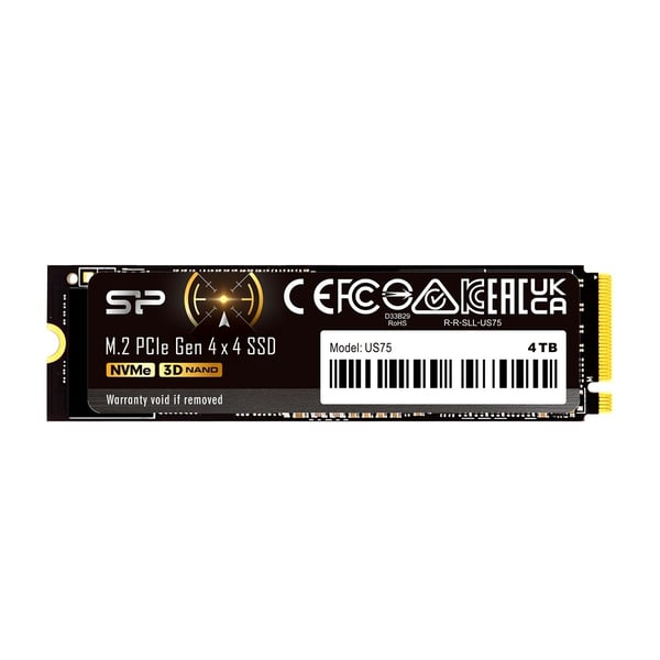 Silicon Power US75 4TB M.2 PCI Express 4.0 NVMe -levy