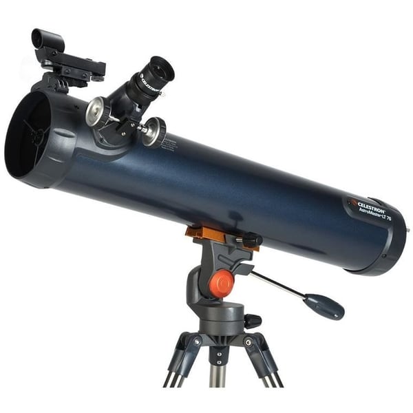 Celestron LT 76AZ Reflektor 35x Sort, Blå