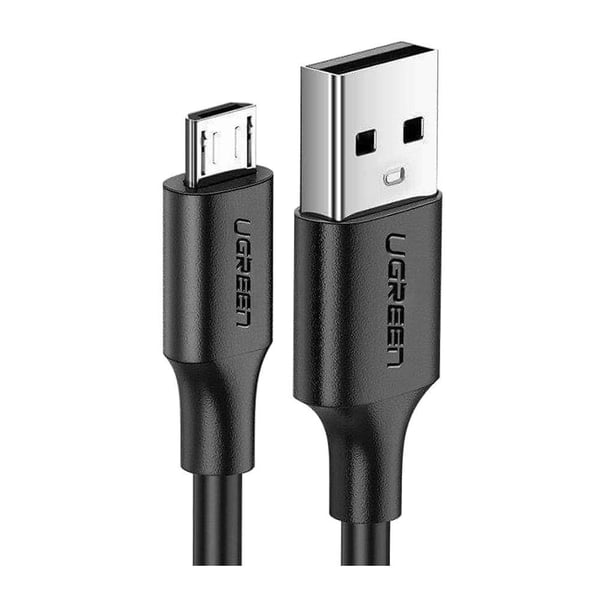 Ugreen 60137 USB-kabel USB 2.0 1,5 m USB A Micro-USB A Sort