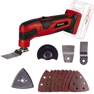 Einhell TC-MG 18 Li-Solo Svart, Röd