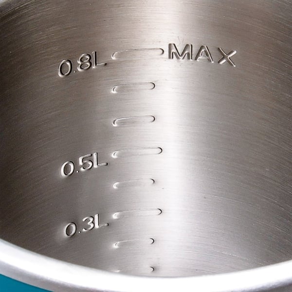 Makita KT001GZ elkedel 0,8 L Sort, Blå