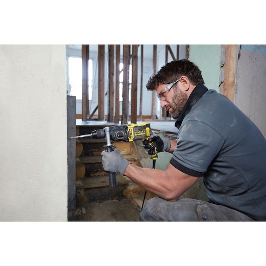 Stanley FATMAX FMEH1100K-QS borehammer 1100 W 3200 o/min