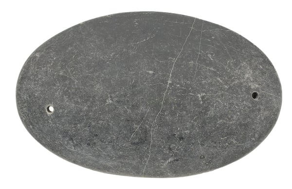 Massageverktyg Sten - Stor Sten Oval med Hål