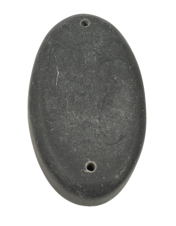 Massageverktyg Sten - Oval 2 Hål
