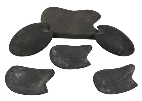Massageverktyg Sten - Tre Fiskar - 6 pack