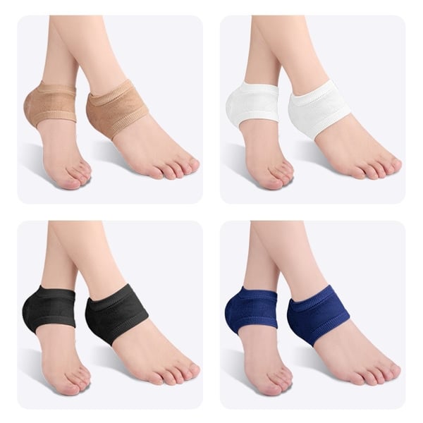 2-pack - Pehmeä kantapäänsuoja - silikoni