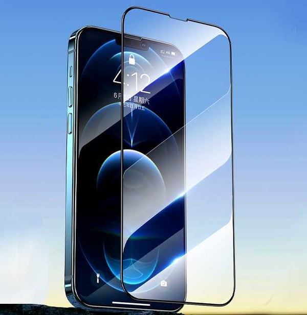 3-Pack - iPhone 14 Hög Kvalitets Heltäckande Härdat Glas Skärmskydd