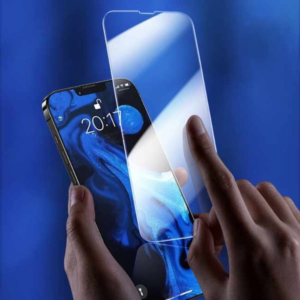 2-pack - iPhone 13/13 Pro - korkealaatuinen karkaistu lasi - näytönsuojus