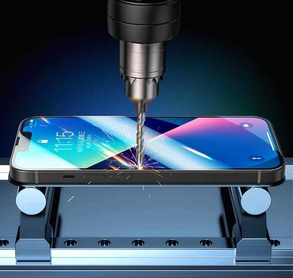 2-Pack - iPhone 14 Hög Kvalitets Heltäckande Härdat Glas Skärmskydd