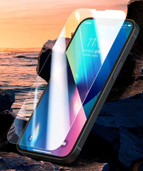 2-pack - iPhone 14 Plus korkealaatuinen karkaistu lasi näytönsuojaus
