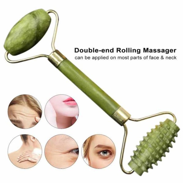 Gua Sha Taggit Kit - Rentoutuminen vihreällä värillä