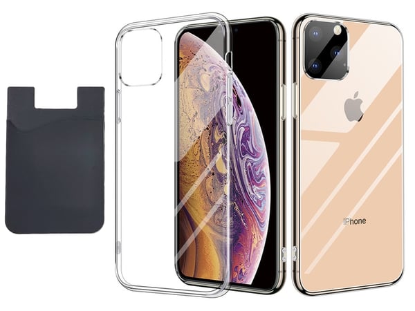 iPhone 11 Pro Max Skal & Korthållare - Skydd & Smidig Korthantering - Svart