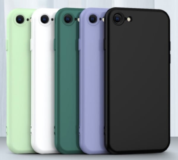 iPhone 6 Skal - Mikrofiber Silikon